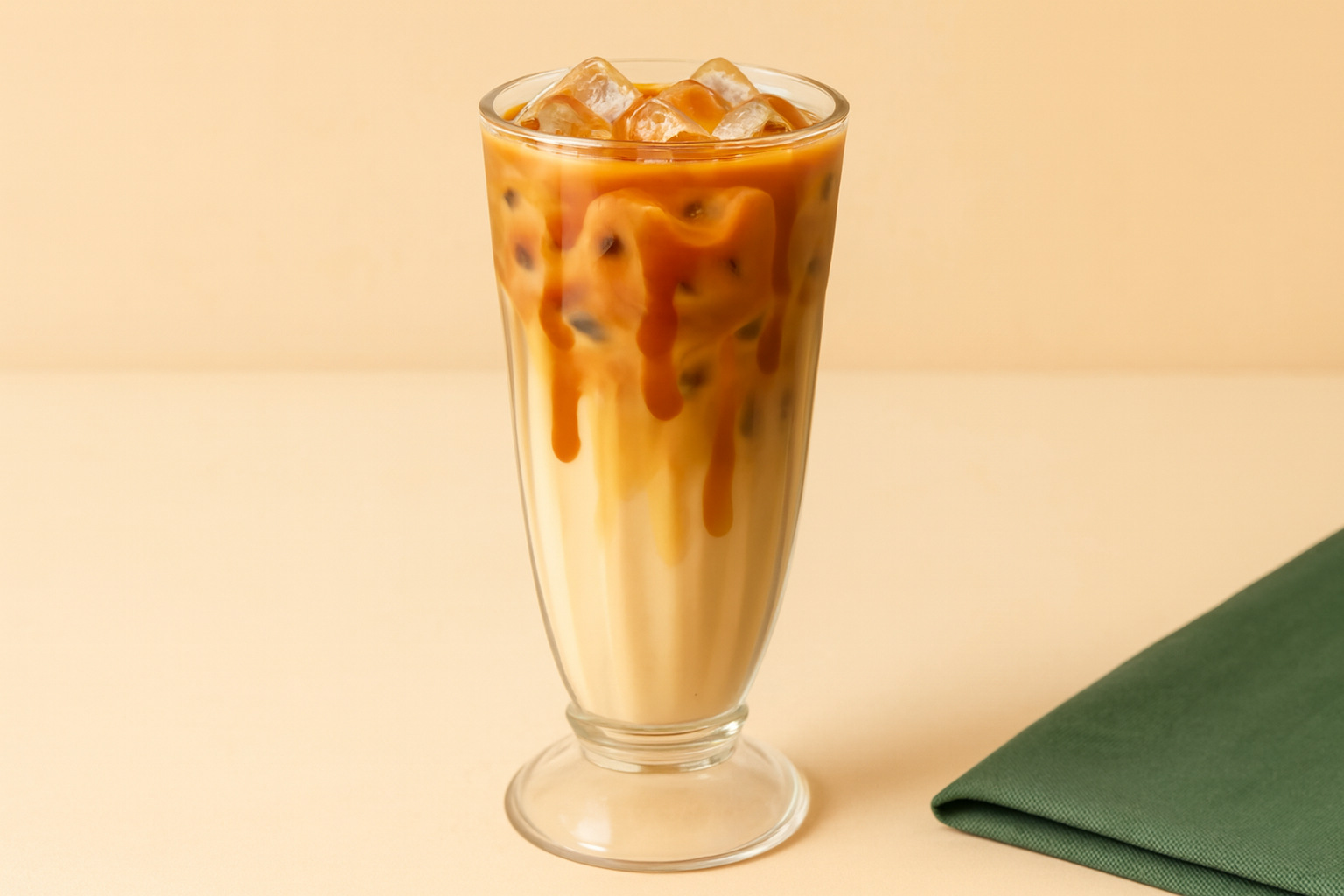 Iced Caramel Latte