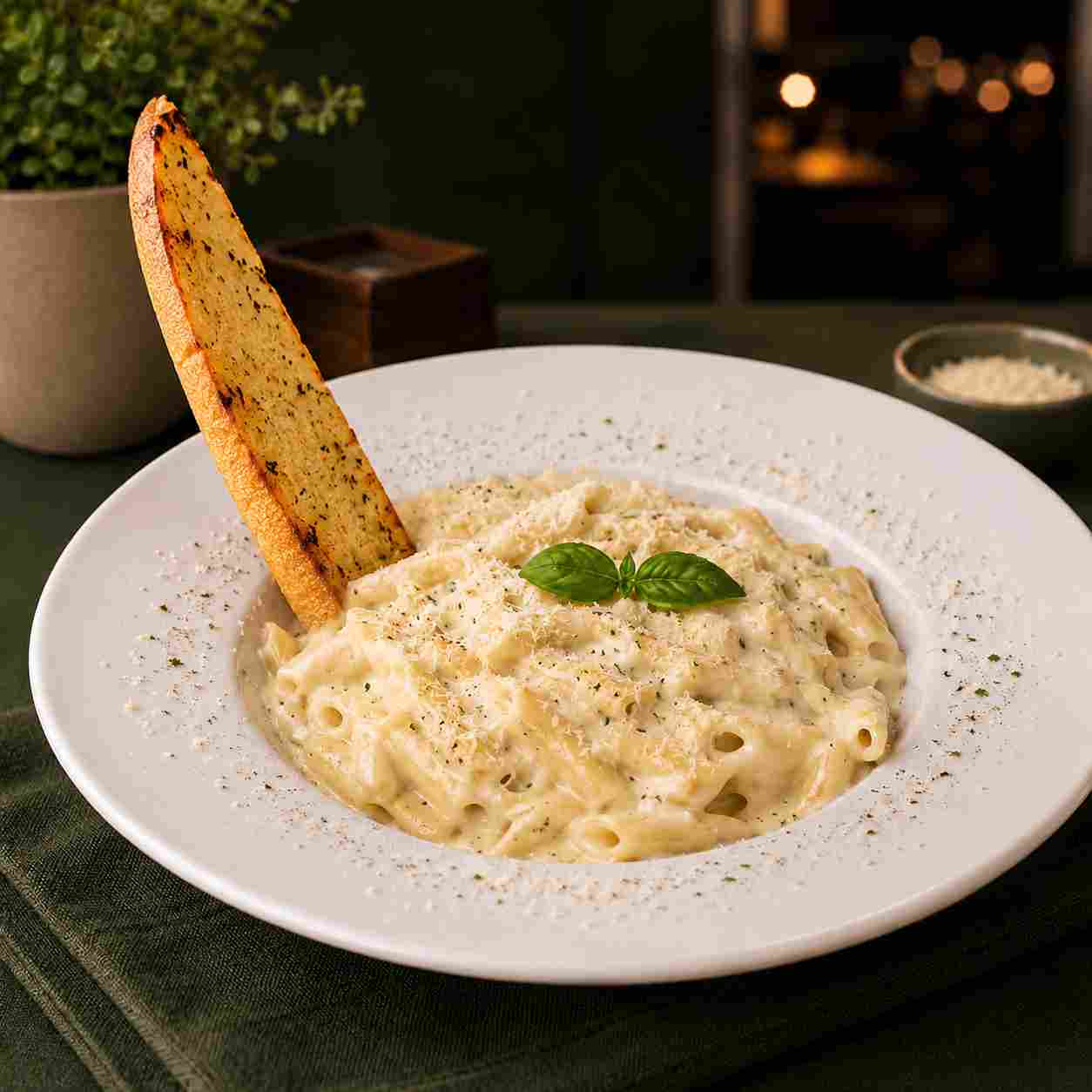 4 CHEESE PASTA — PASTA & PIZZA