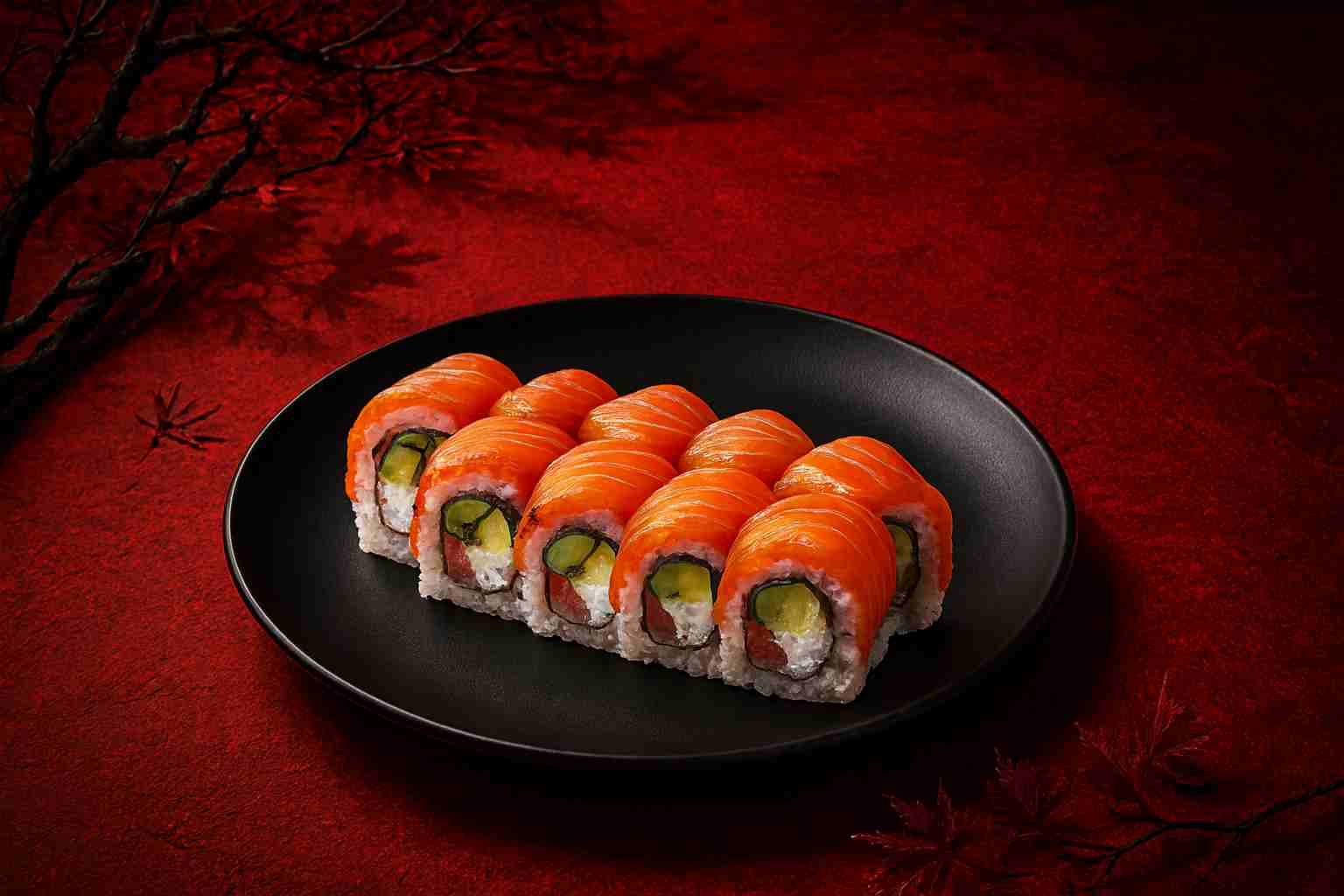 Special Salmon Dragon — SUSHI