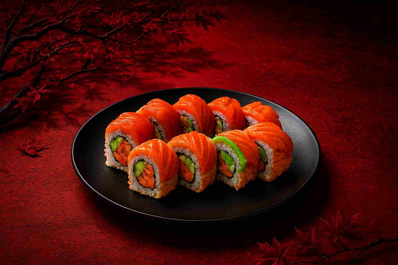 Crazy Salmon Dragon — SUSHI