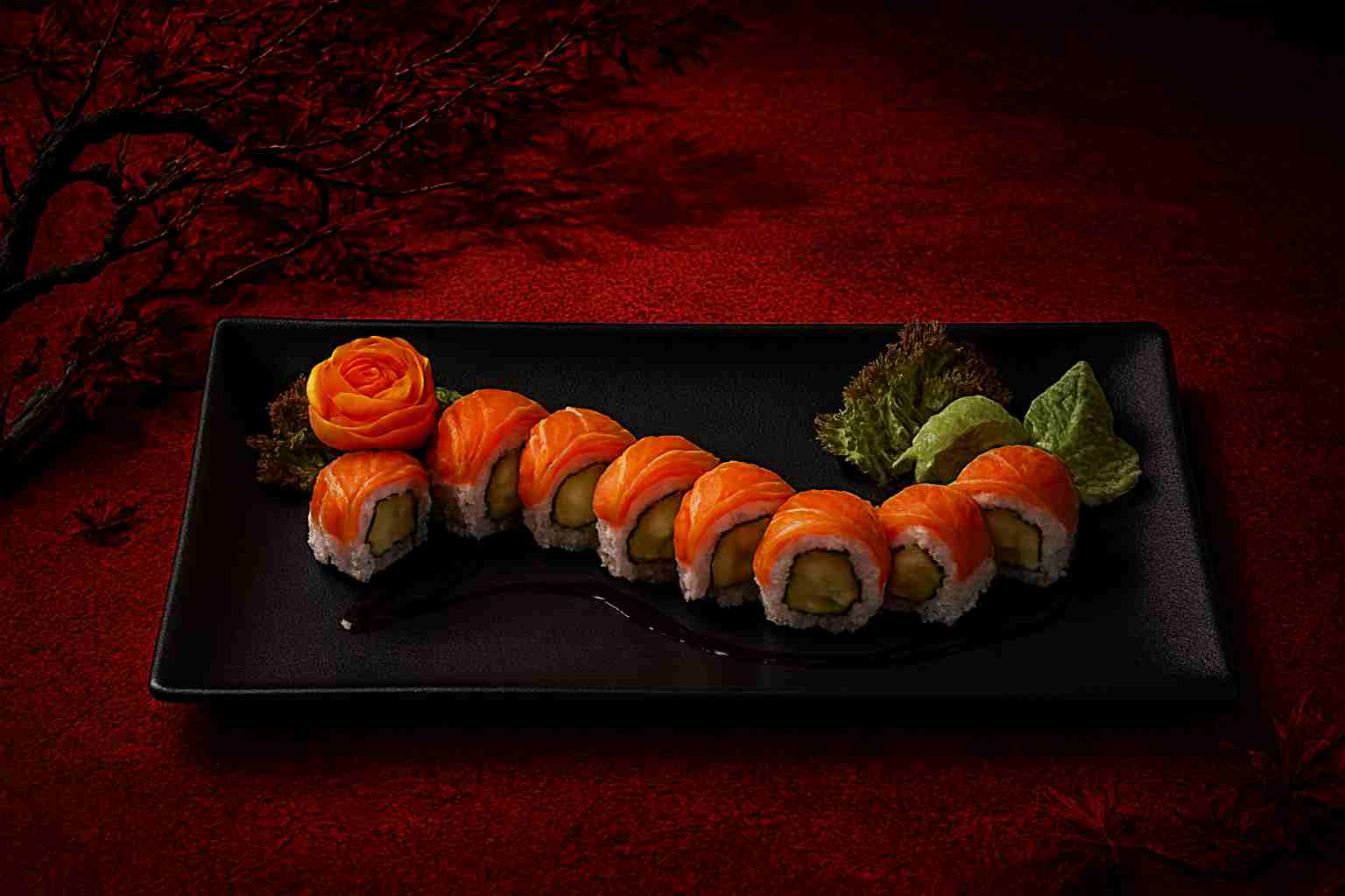 Special Salmon Dragon — SUSHI