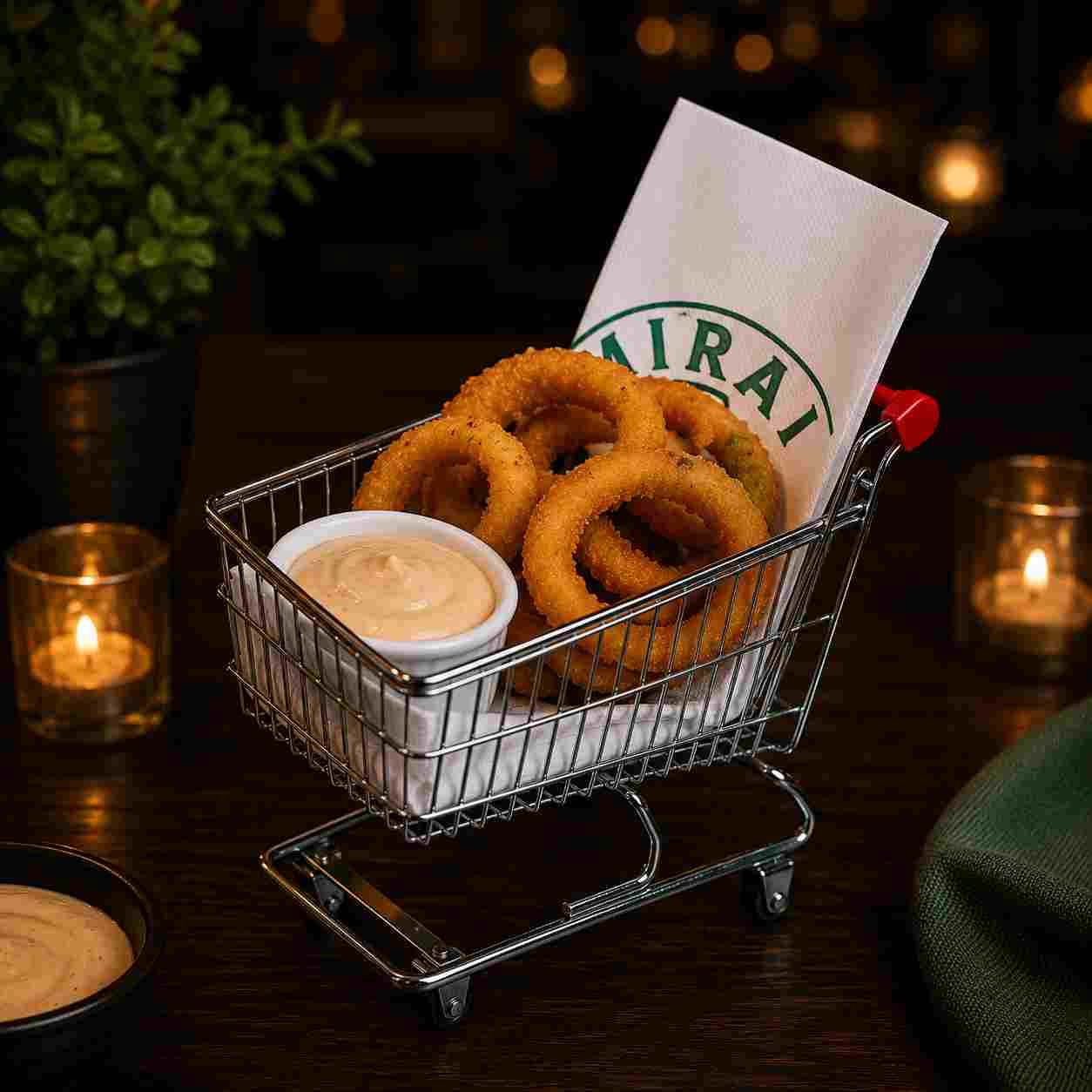 ONION RINGS — APPETIZERS