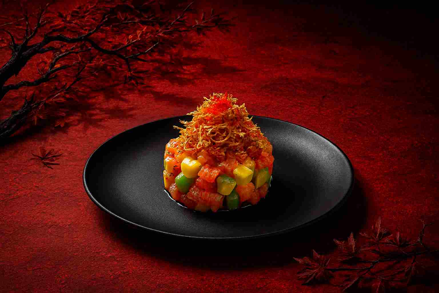 Crunchy Salmon Salad — SUSHI