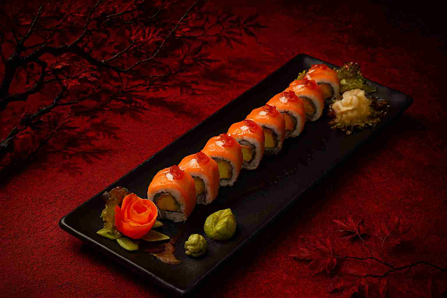 Special Salmon Futo — SUSHI