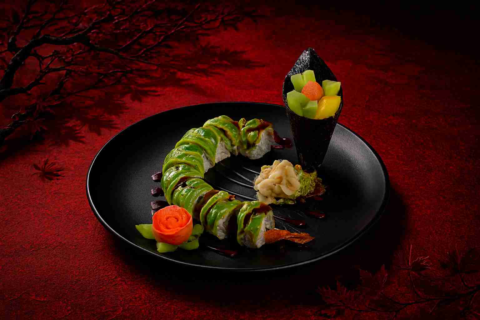 Crazy Salmon Temaki — SUSHI