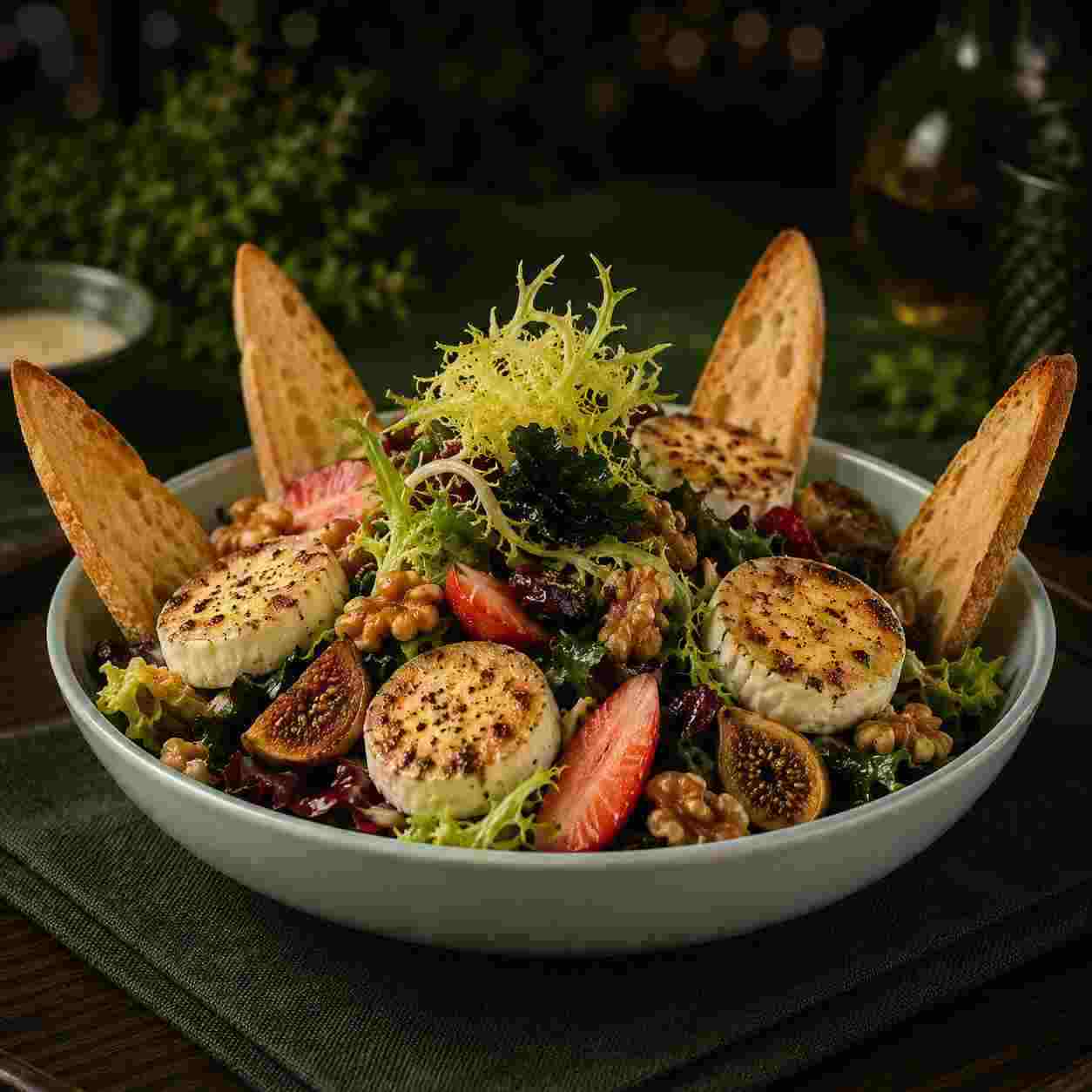 GOAT CHEESE SALAD — SALADS
