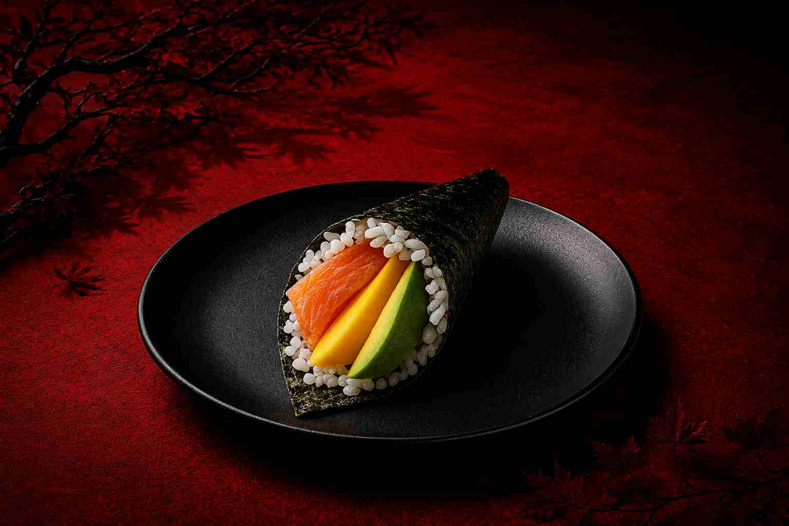 Crazy Salmon Temaki — SUSHI