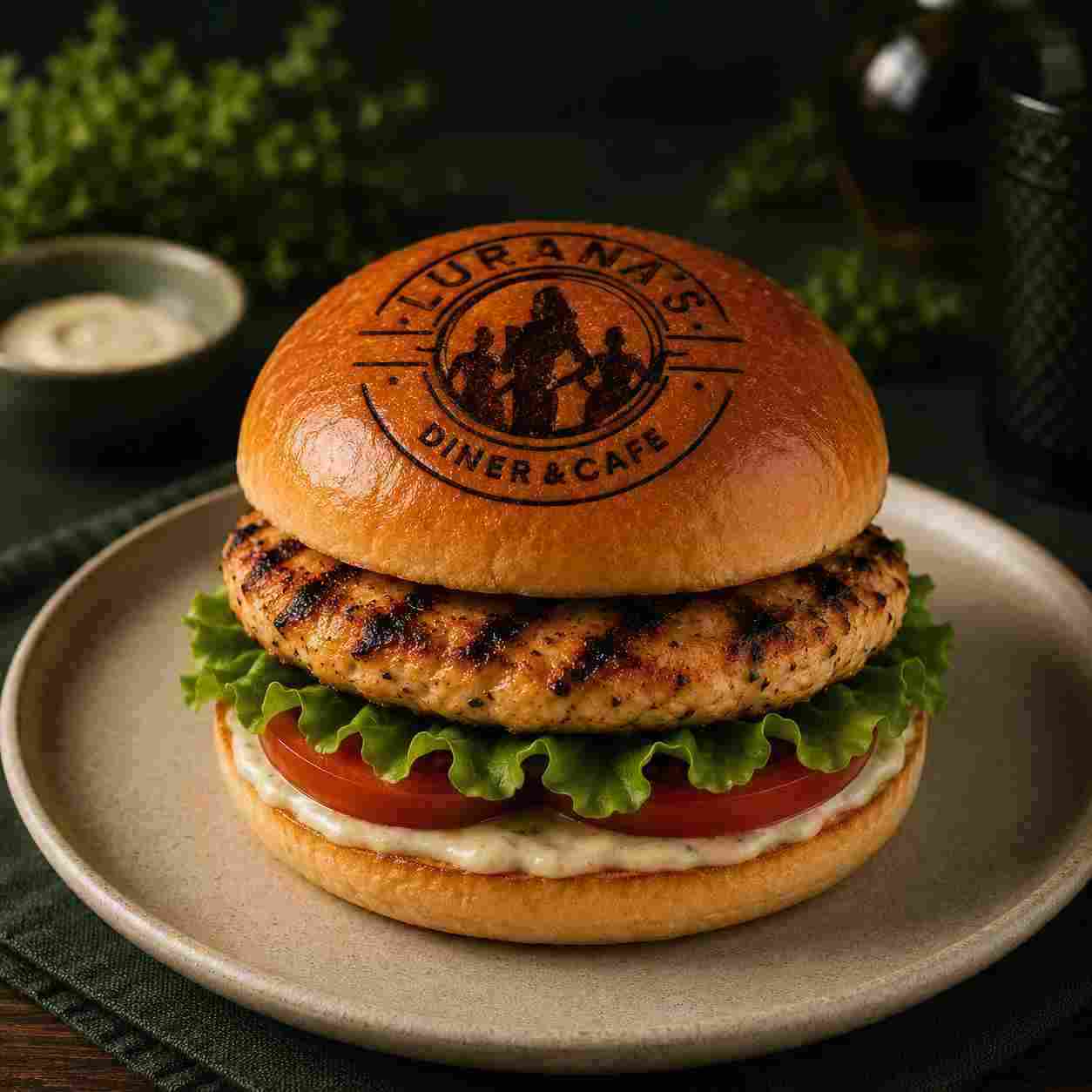 CHICKEN BURGER — BURGERS
