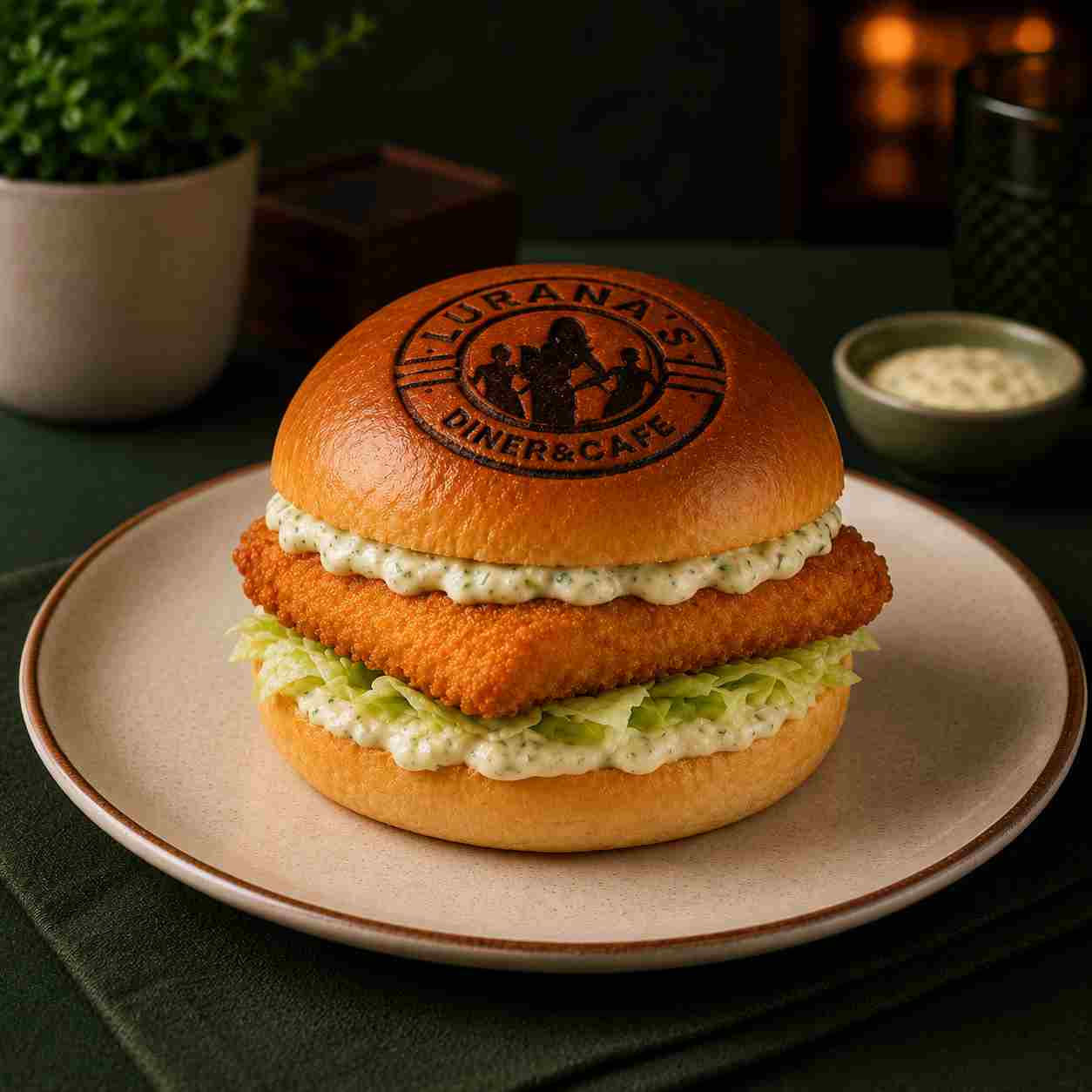 Fish Burger — BURGERS