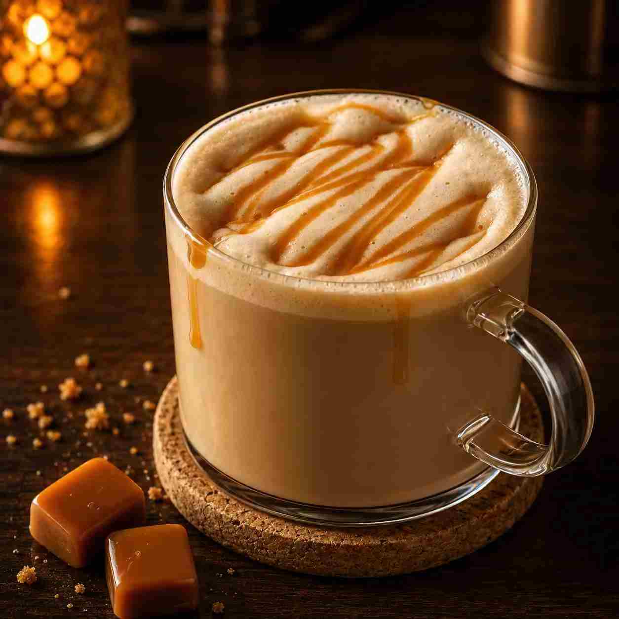 VANILLA LATTE — ICED LATTE