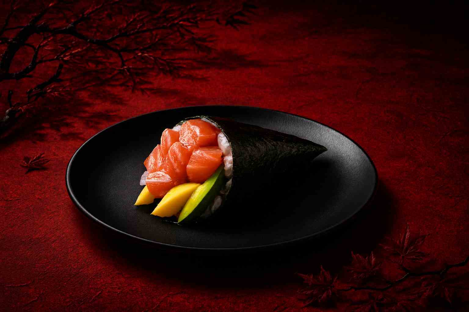 Crazy Salmon Temaki — SUSHI