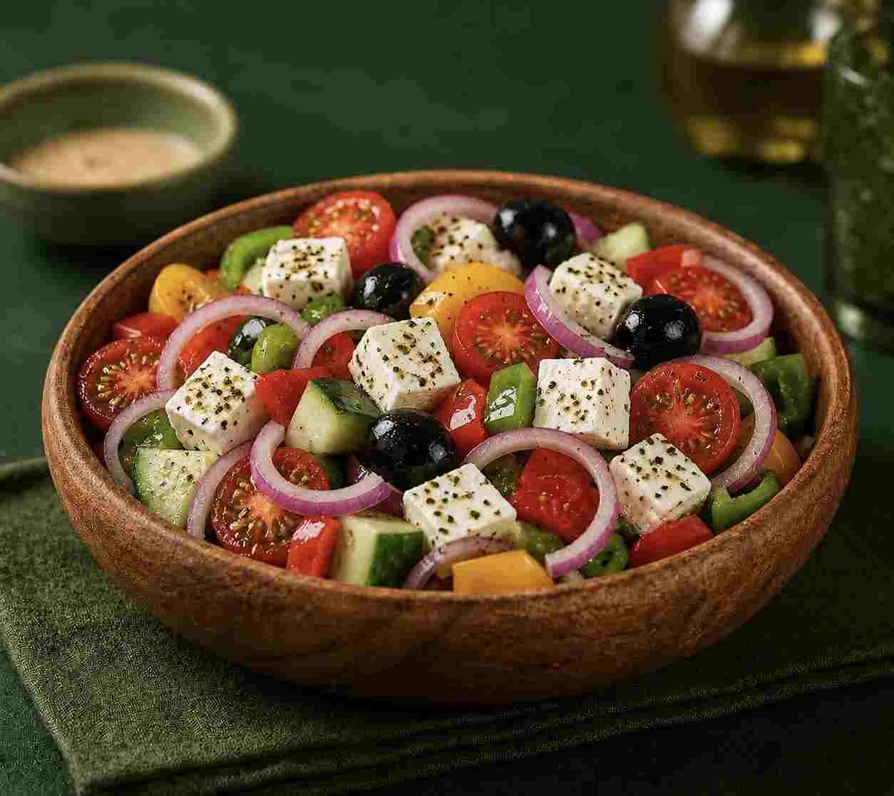 GREEK SALAD — SALADS