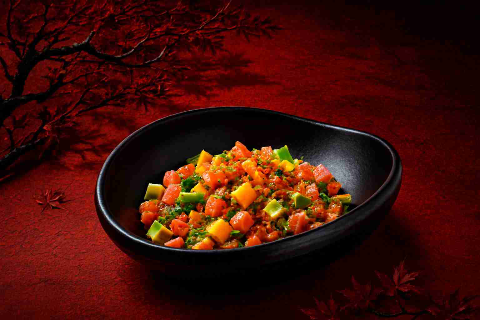Crunchy Salmon Salad — SUSHI