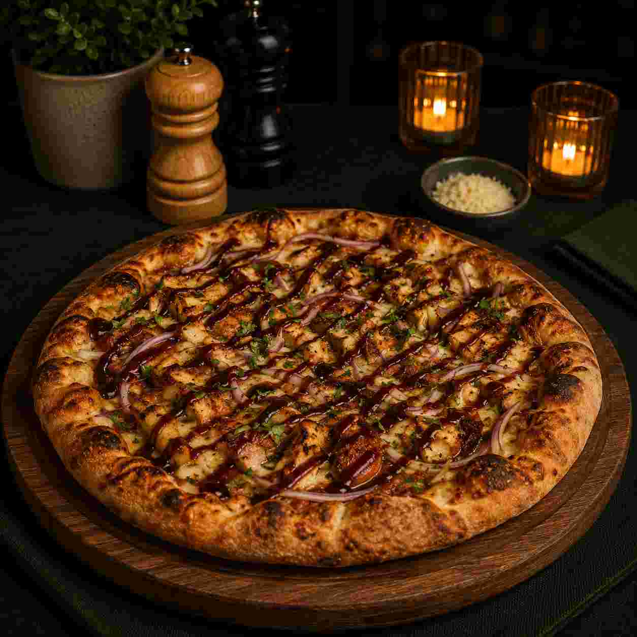BARBECUE CHICKEN — PASTA & PIZZA