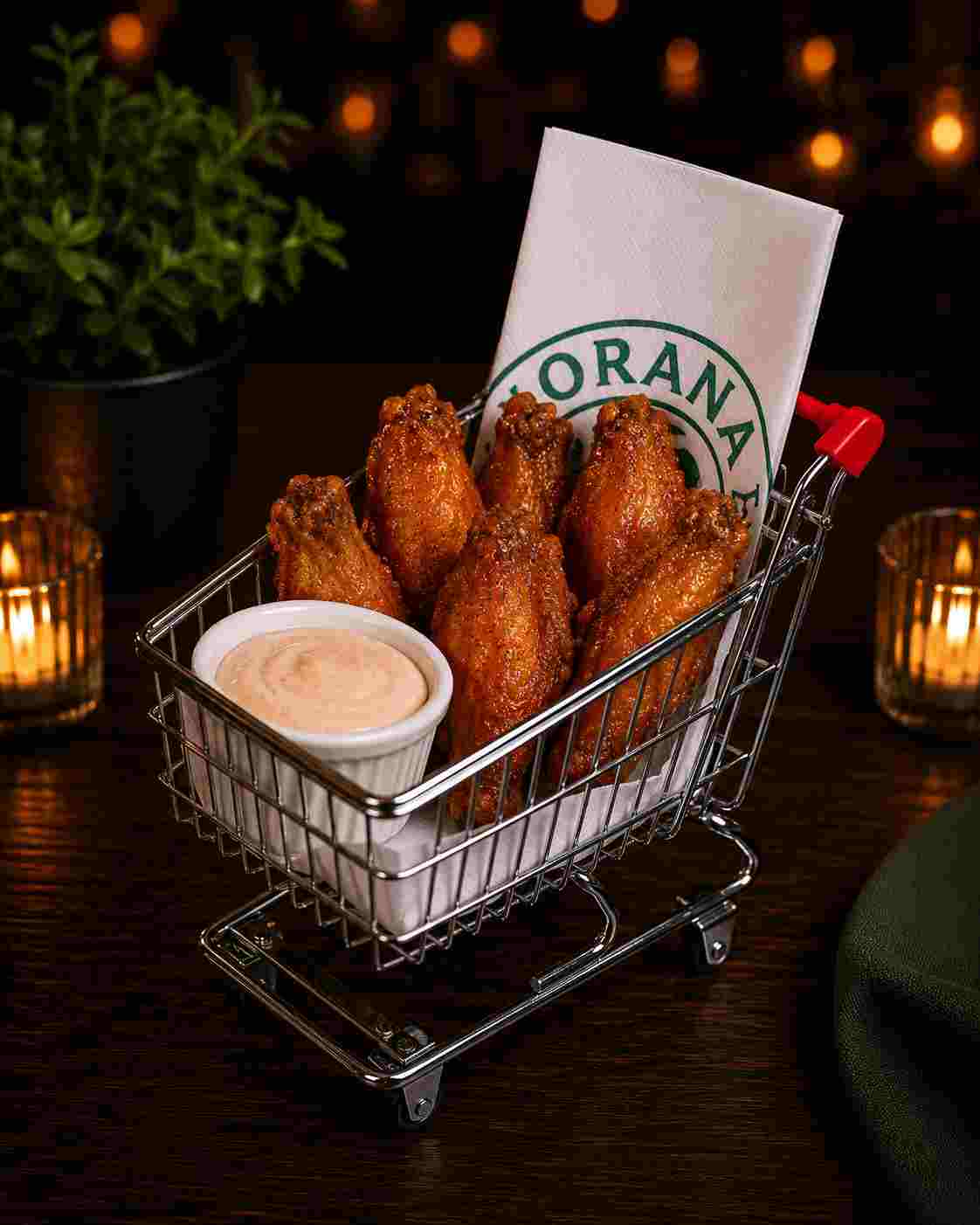 CHICKEN WINGS — APPETIZERS